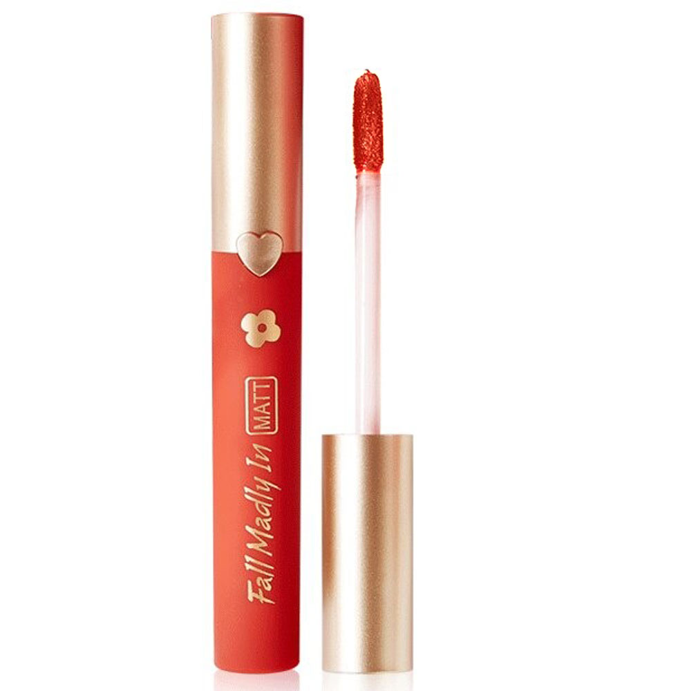 KISS BEAUTY Matte Lip Gloss 5ml by La Meila #Honey Milk