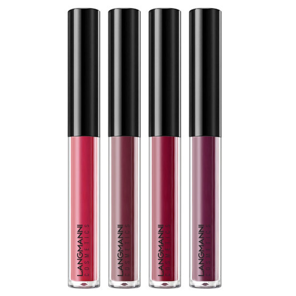 LANGMANNI Σετ 4 Lip Gloss 1.5g x 4 by La Meila A