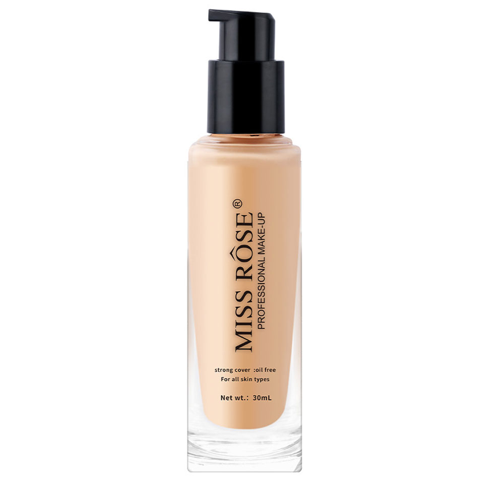 MISS ROSE Υγρό Concealer με Σταθερή Δοσολογία 30ml #Beige 5